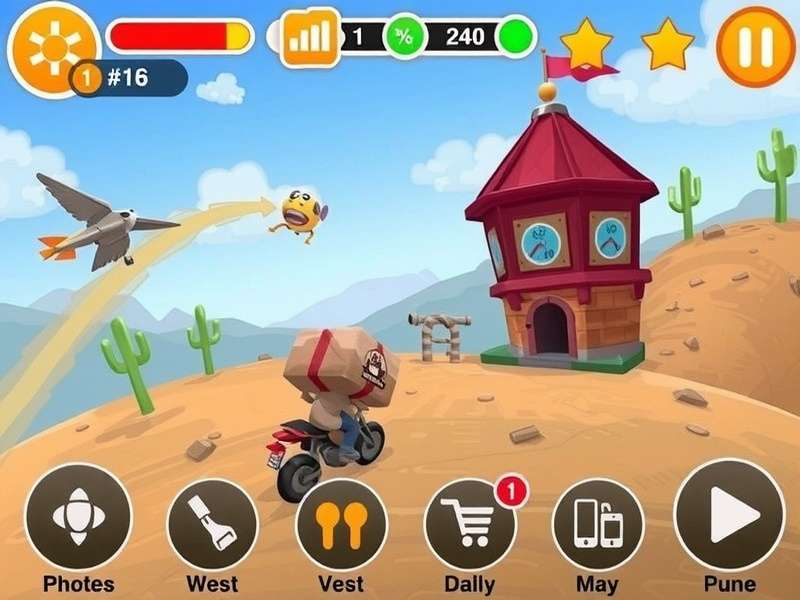 Speed Parcel Run Game Screenshot